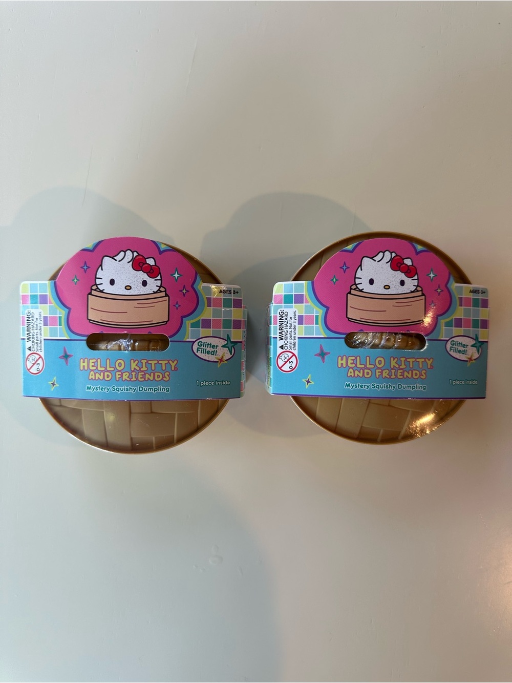 🎀 Hello Kitty Glitter Dumplings – Set of 2 🎀